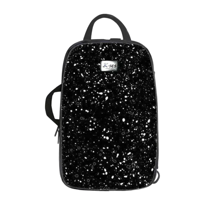 K-ses Premium Fusion Matte Black Clarinet Case 2 Clarinetes - Sanganxa.com