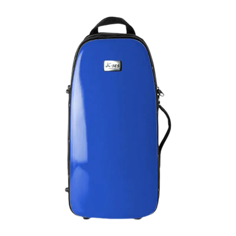 Estojo para trompete K-ses Premium Compac Azul Brilhante - Sanganxa.com