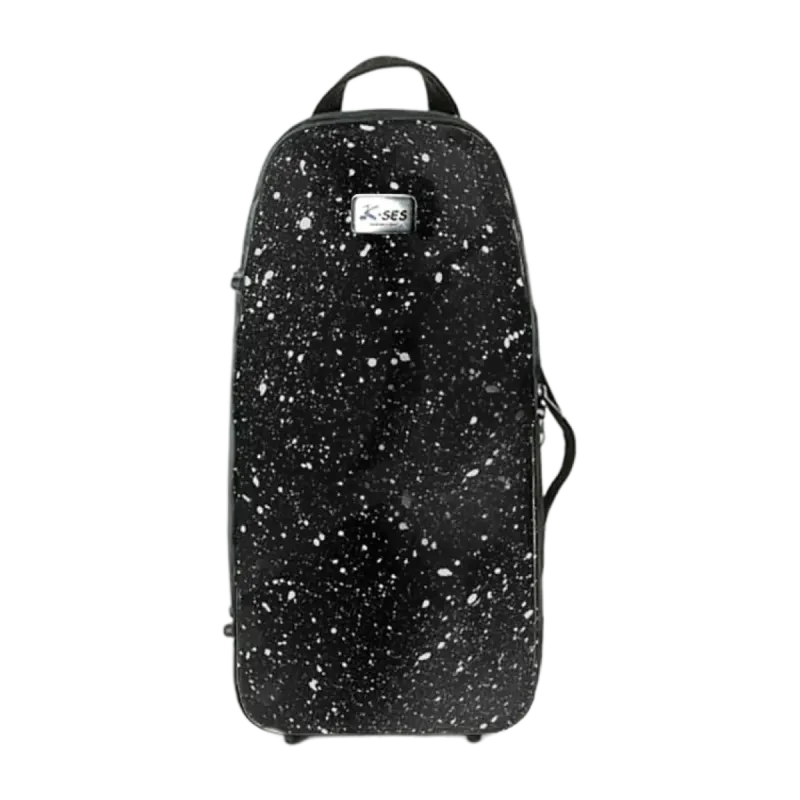 K-ses Premium Compac Fusion Preto Brilhante Estojo para Trompete - Sanganxa.com