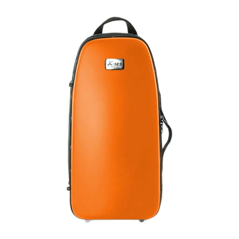 ESTUCHE K-SES PREMIUM COMPAC NARANJA MATE TROMPETA