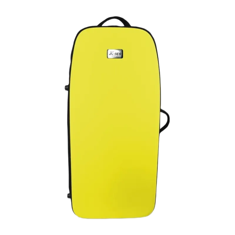 ESTUCHE K-SES PREMIUM COMPAC AMARILLO MATE 2 TROMPETAS