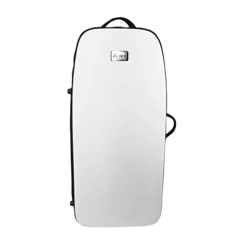 K-ses Premium Compac Matte White Case 2 Trompetes - Sanganxa.com