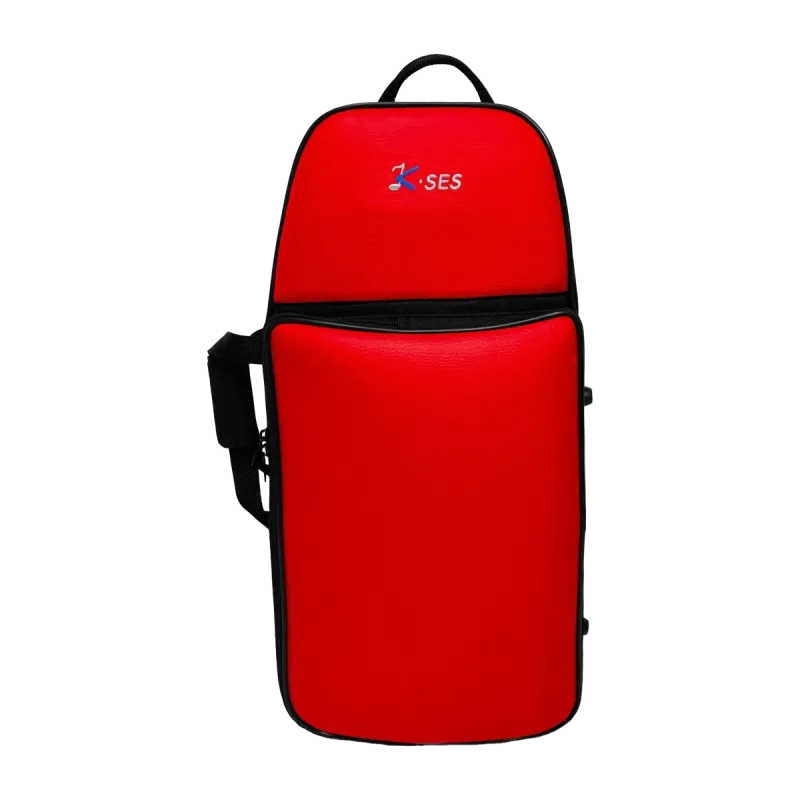 Estojo para trompete K-ses Sport Red 2 trompetes - Sanganxa.com