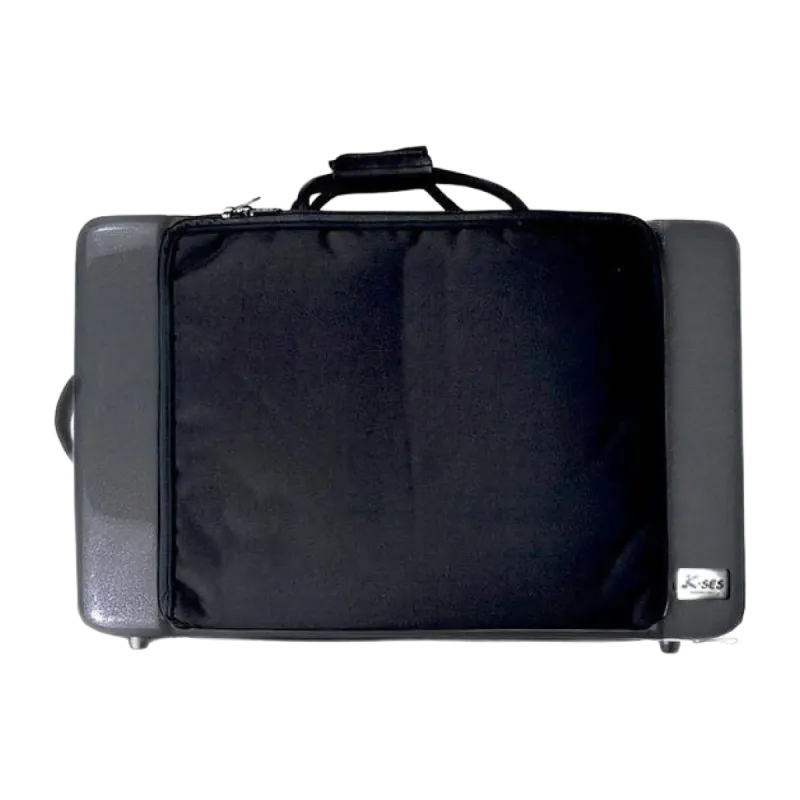 K-ses Premium Black Metallic Case 4 Trompetes - Sanganxa.com