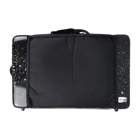 ESTUCHE K-SES CABINE PREMIUM FUSION NEGRO BRILLO 4 TROMPETAS