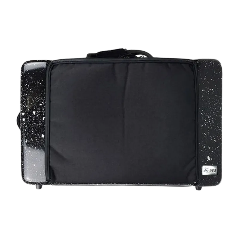 ESTUCHE K-SES CABINE PREMIUM FUSION NEGRO BRILLO 4 TROMPETAS
