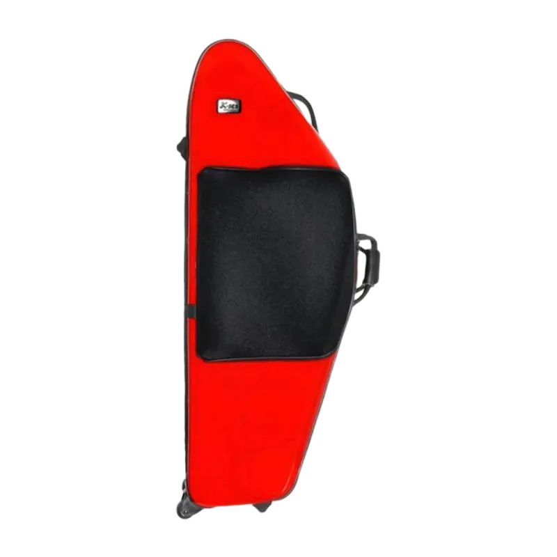 K-Ses Estojo para Bb/A Barítono Premium Vermelho Brilhante para Bb/A - Sanganxa.com