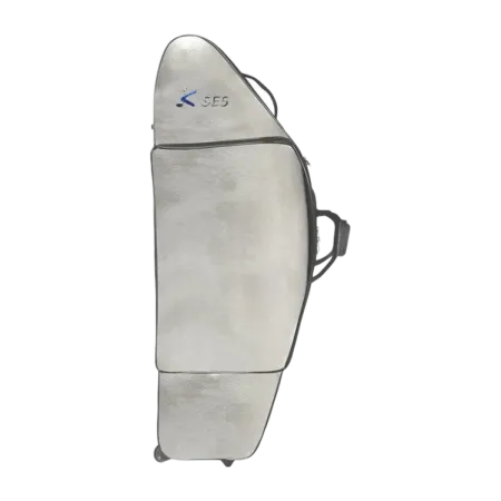 Estojo K-Ses Sport Prata Cinzento Saxofone Barítono para Sib/A - Sanganxa.com
