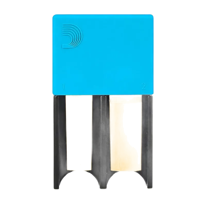 Guarda palhetas D'ADDARIO 4 hastes pequeno azul - Sanganxa.com