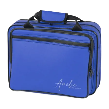Estojo para Clarinete Bb Ortola 186 BRG Série Amelie Azul - Sanganxa.com