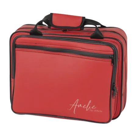 Estojo para Clarinete Bb Ortola 186 BRG Série Amelie Vermelho - Sanganxa.com