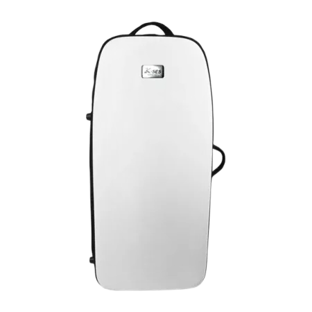 K-ses Premium Compac Gloss White Case 2 Trompetes - Sanganxa.com