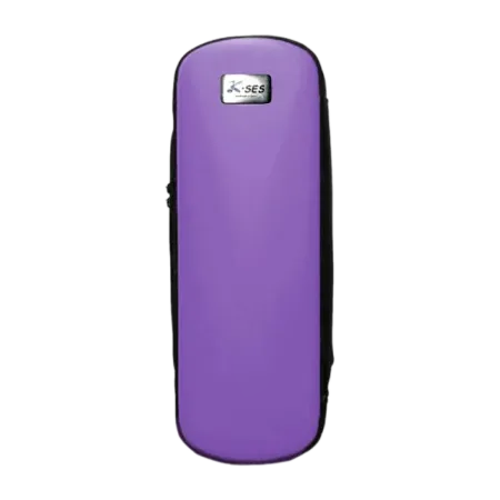 ESTUCHE K-SES PREMIUM MORADO BRILLO FLAUTA Y FLAUTÍN MINI