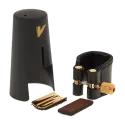 braçadeira para saxofone alto vandores lc27p couro -  sanganxa.com