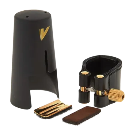 braçadeira para saxofone alto vandores lc27p couro -  sanganxa.com