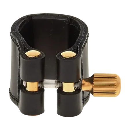 braçadeira para saxofone alto vandores lc27p couro -  sanganxa.com