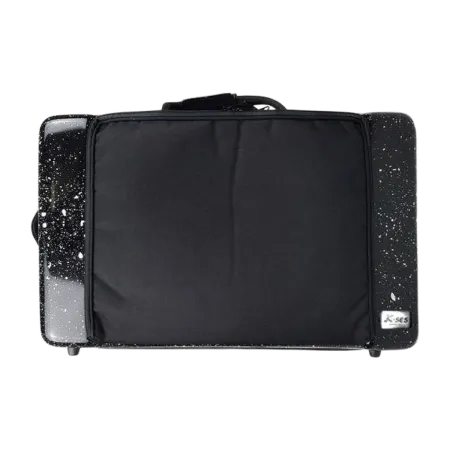 K-ses Premium Fusion Glossy Black Retangular Horn Case - Sanganxa.com
