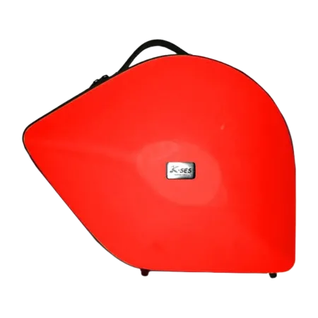 K-ses Premium Red Glossy Horn Case Forma de campainha amovível - Sanganxa.com