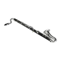 Clarinete Baixo Yamaha YCL 621III Granadilla - Sanganxa.com