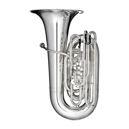 Tuba Melton 3225 Ursus prateado 4/4 em Dó - Sanganxa.com