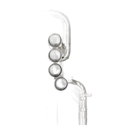 TUBA MELTON 3225 URSUS PLATEADA - 2