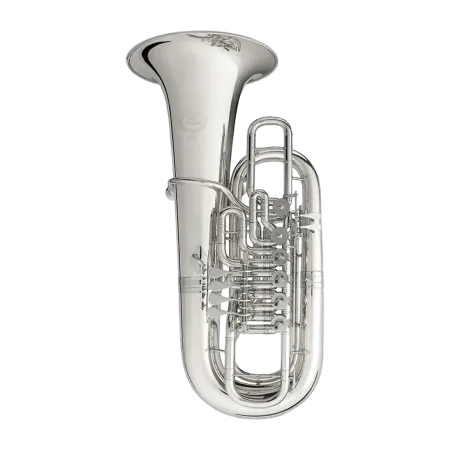 TUBA B&S 5100W-2-0GB PLATEADA EN FA - 1