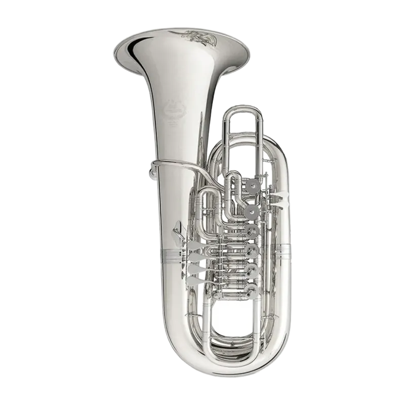 Tuba em Fá B&S Modelo 5100W prateado - Sanganxa.com