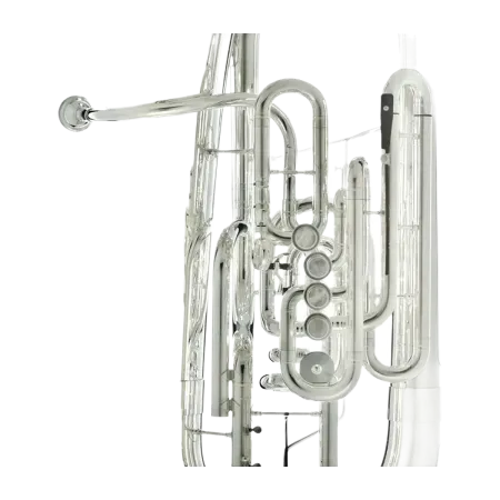 TUBA MELTON 2250TLT ORCHESTRA PLATEADA - 4