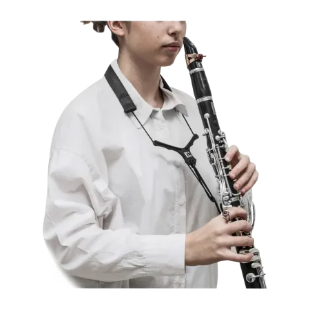 Lanyard para clarinete BG CYFLP Zen Flex Elastico - Sanganxa.com