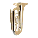 Tuba Adams 4/4 lacada 4 Pistões +1 Cilindro 0.60 - Sanganxa.com
