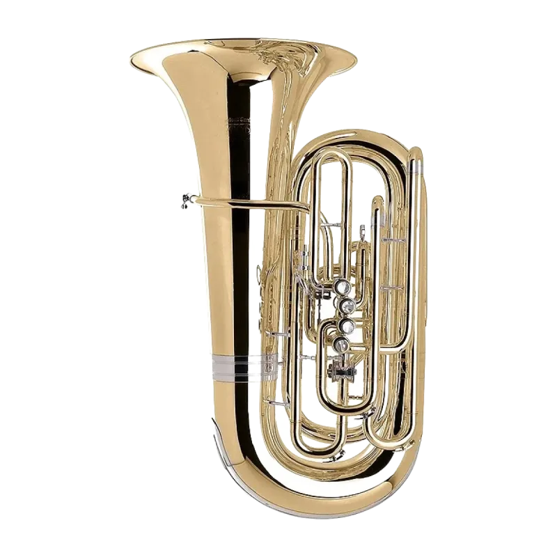 Tuba Adams 4/4 lacada 4 Pistões +1 Cilindro 0.60 - Sanganxa.com