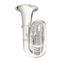 Tuba B&S PT-6 Perantucci 3098 Prateado 5 Cilindros - Sanganxa.com