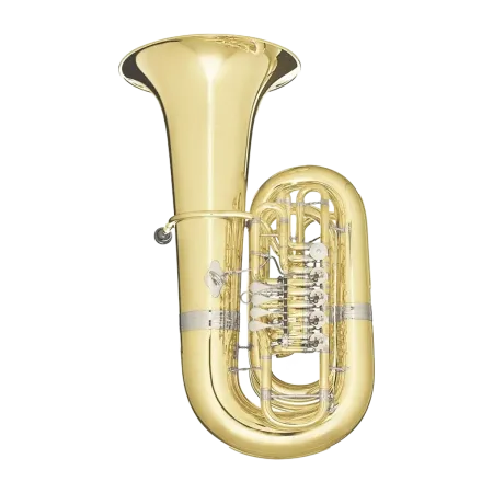 Tuba B&S 5/4+ MRP-CC Lacada com Cilindros em Dó - Sanganxa.com