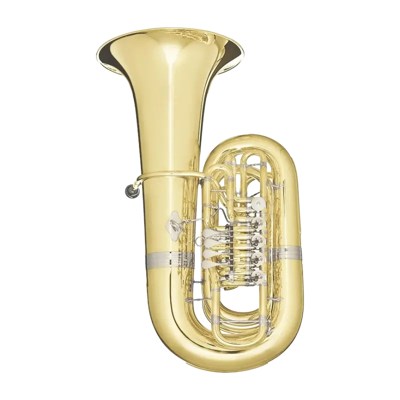 Tuba B&S 5/4+ MRP-CC Lacada com Cilindros em Dó - Sanganxa.com
