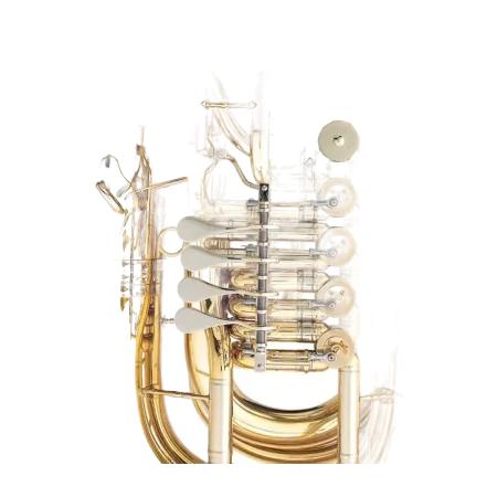 Tuba B&S PT-6 Perantucci 3098 em Dó 5/4 Lacado - Sanganxa.com