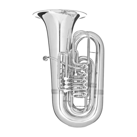 Tuba Melton 5450 RA S Tuono Prateada 5/4 em Dó - Sanganxa.com