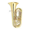 Tuba Yamaha YCB-621 L Pistões lacados em Dó - Sanganxa.com