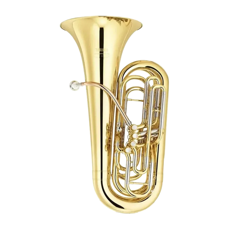 TUBA YAMAHA YCB-621L 3/4 EN DO LACADA - 1