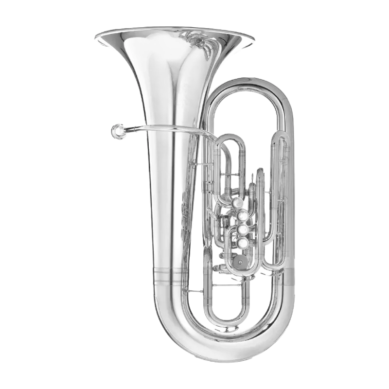 TUBA MELTON 2250 S ORCHESTRA PLATEADA 6/4 EN FA - 1