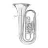 TUBA MELTON 2250 S ORCHESTRA PLATEADA 6/4 EN FA