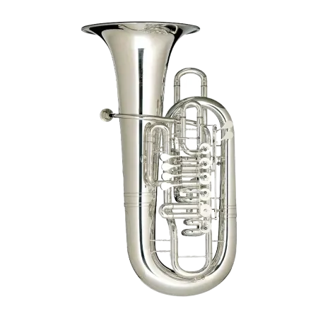 Tuba Melton 6460 Kodiak Cilindros prateados (4+2) Tamanho 6/4 - Sanganxa.com