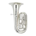Tuba em Fá Yamaha YFB 822 S Custom Silver Plated - Sanganxa.com