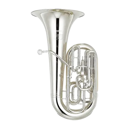 TUBA YAMAHA YFB-822 S CUSTOM PLATEADA EN FA - 1