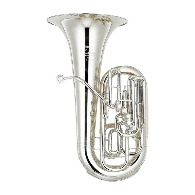 Tuba em Fá Yamaha YFB 822 S Custom Silver Plated - Sanganxa.com