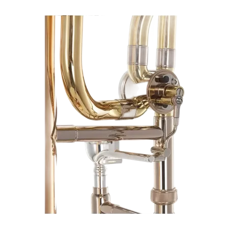 Trombone Yamaha YSL548 GO F/F Bb Lacado - Sanganxa.com
