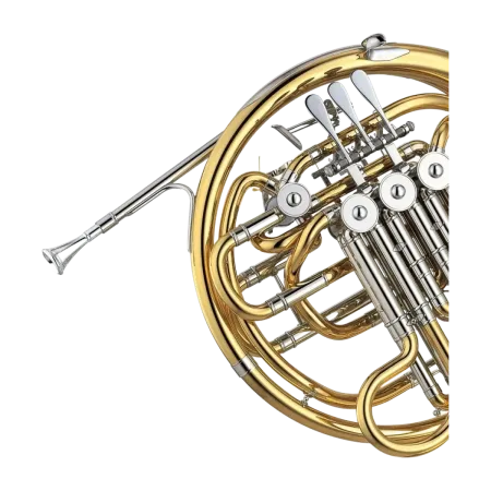 Trompa dupla Yamaha SIb/FA 668 II Lacado - Sanganxa.com