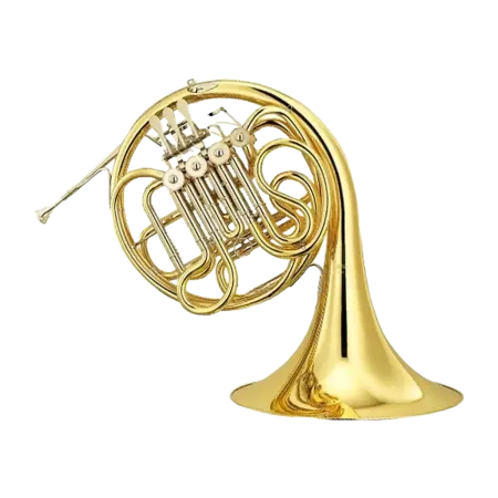 TROMPA DOBLE YAMAHA YHR 567 CAMPANA FIJA LACADA - 1