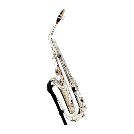 Saxofone Alto Yamaha YAS-875EXS Prateado - Sanganxa.com