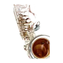SAXO ALTO YAMAHA YAS-875EXS PLATEADO