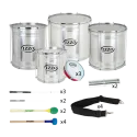 Batucada Pack Izzo de 9 instrumentos de percussão -Sanganxa.com